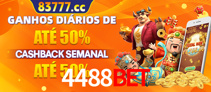 Anúncio de um membro ganhador do cassino 4488bet que ganhou R$2.193.486,00 jogando o slot PG Fortune Tiger, com os mascotes do jogo comemorando o prêmio.